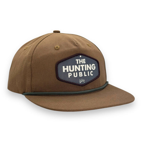 THP Rope Hat - Brown/Core Logo