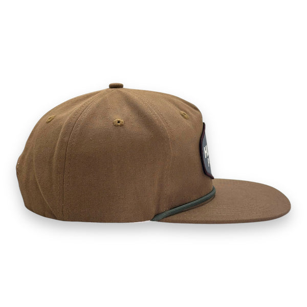 THP Rope Hat - Brown/Core Logo