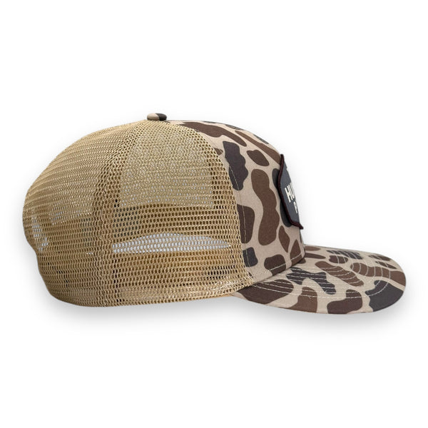 Core Logo Patch Hat- Duck Camo/Khaki