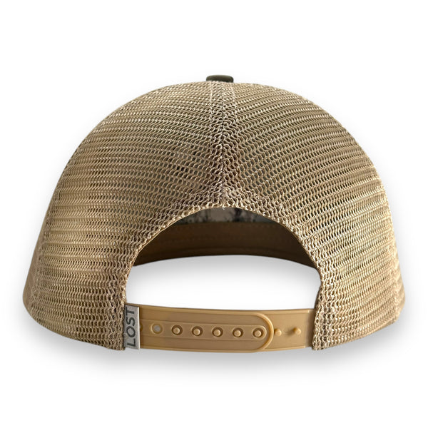 Broadside Buck Trucker Hat- Bottomland