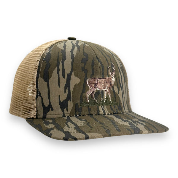 Broadside Buck Trucker Hat- Bottomland